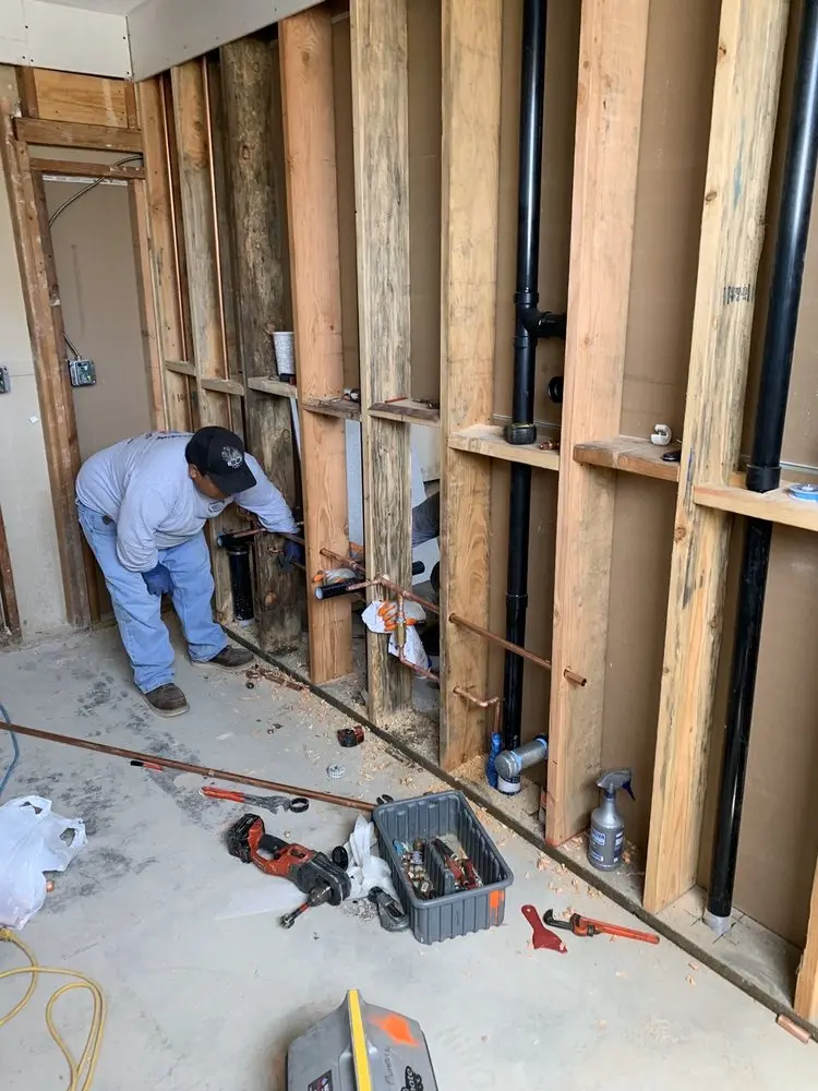 Commercial rough-in plumbing for Gas Line Repair in Winter Hills